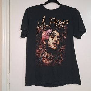 Lil Peep Rapper Hot Topic Tee (M, Black)
